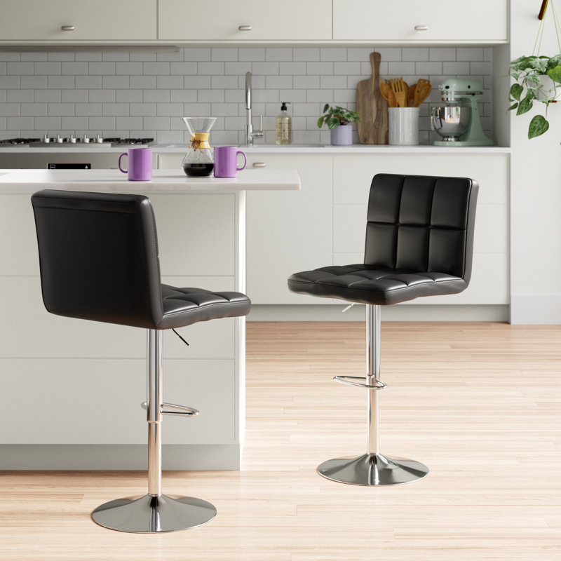 Zipcode Design™ Diana Swivel Adjustable Height Stool & Reviews
